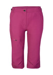 Caprihose Killtec "KOS 4 WMN PNTS", Damen, Gr. 50, Normalgr&ouml;&szlig;en, rot (weinrot), Obermaterial: 92% Polyester, 8% Elasthan, Hosen Caprihose, Wasserabweisende, schnelltrocknende Caprihose mit Comfort-Stretch