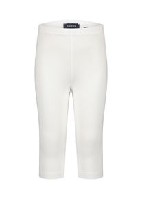 Caprileggings Blue Seven, M&auml;dchen, Gr. 104, N-Gr, wei&szlig;, Jersey, Obermaterial: 95% Baumwolle, 5% Elasthan, unifarben, Basic 3/4-L&auml;nge, Hosen Caprileggings