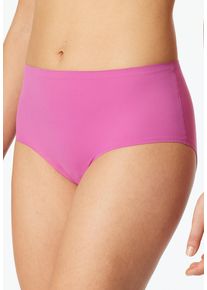 Slip Schiesser "Invisible Soft", Herren, Gr. 46, 508, rot, Single Jersey, Obermaterial: 70% Polyamid, 30% Elasthan, k&ouml;rpernah, Unterhosen Slip, Microfaser, Lasercut-Abschl&uuml;sse, hoher Bund