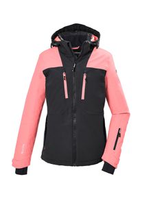 Skijacke Killtec "KSW 283 WMN SKI JCKT", Damen, Gr. 42, schwarz, Obermaterial: 100% Polyester;Futter: 100% Polyamid;F&uuml;llung: 100% Polyester, Jacken Skijacke, Wind- und wasserdichte Skijacke, atmungsaktiv, verstellbar