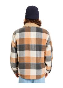 Bomberjacke Quiksilver "Dna Sherpa Harrington", Herren, Gr. S, almond sherpa harrington, Obermaterial: 100% Microfaser;, Jacken Bomberjacke