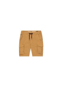 Shorts Alpha Industries "Cotton Twill Jogger Short", Herren, Gr. XL, Normalgr&ouml;&szlig;en, gr&uuml;n (khaki), Obermaterial: 98% Baumwolle, 2% Elastan, Hosen Shorts