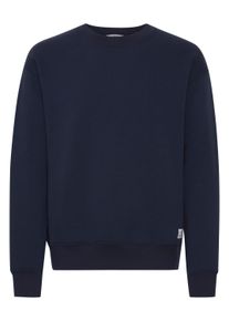 !Solid Longpullover SOLID "Sweatshirtpullover SDLenz", Herren, Gr. XL, blau (insignia blau), Obermaterial: 60% Baumwolle CO. 40% Polyester PES., Sweatshirts Longpullover