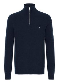 Troyer Kronstadt "Troyer KSDoors half Zip", Herren, Gr. XL, blau (sky captain), Obermaterial: 70% Wolle mw. 30% Polyamid PA., Pullover Troyer