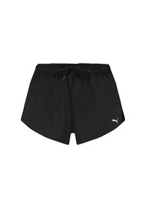 Badehose Puma "Puma SWIM WOMEN WOVEN SHORTS", Damen, Gr. XS, N-Gr, schwarz, Obermaterial: 100% Polyester, Badehosen Badehose