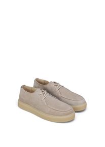 Marc O'Polo Schn&uuml;rschuh MARC O'POLO "Zen", Damen, Gr. 47, helltaupe, Veloursleder, unifarben, Schuhe Schn&uuml;rschuh, Halbschuh, Freizeitschuh, Sneaker mit Memory Foam