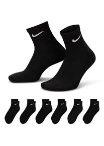 Sportsocken Nike "EVERYDAY CUSHIONED TRAINING ANKLE S", Herren, Gr. M (38/41), schwarz, Obermaterial: 100% Textilmaterial, Socken Sportsocken, f&uuml;r Fitness-Workout, mit Dri-FIT-Technologie, dicke Terry-Sohle