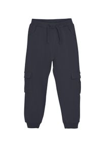 Sweathose Minymo "Sweathose MIPants Sweat", Jungen, Gr. 134, N-Gr, blau (blau nights), Obermaterial: 95% Baumwolle CO. 5% Elasthan EL., Hosen Sweathose