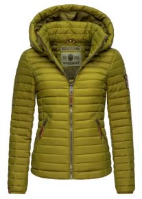 Steppjacke Marikoo "&Uuml;bergangsjacke L&ouml;wenbaby", Damen, Gr. S, gr&uuml;n (moss gr&uuml;n), Obermaterial: 100% Nylon NY. Obermaterial: Futter: 100% Polyester PES. 100% Polyester PES., Jacken Steppjacke