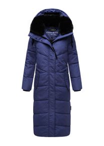 Steppmantel Navahoo "Steppmantel Hingucker XIV", Damen, Gr. L, blau (blau violet), Obermaterial: 100% Polyester PES. Obermaterial: Futter: 100% Polyester PES. 100% Polyester PES., M&auml;ntel Steppmantel