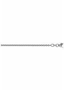Goldkette ONE ELEMENT "Halskette Rundankerkette aus 585 Wei&szlig;gold &Oslash; 2 mm" Gr. 45, silber, Halsketten, Damen, 45, Wei&szlig;gold 585, Goldkette