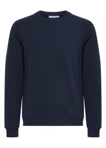 Longpullover Casual Friday "Sweatshirtpullover CFSeverin", Herren, Gr. L, blau (navy blazer), Obermaterial: 100% Baumwolle CO., Sweatshirts Longpullover