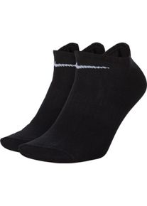 Funktionssocken Nike "U NK EVERYDAY LTWT NS 6PR 132", Damen, Gr. L (42/45), schwarz, wei&szlig;, Obermaterial: 66% Baumwolle, 32% Polyester, 2% Elasthan, Socken Funktionssocken, f&uuml;r sportliche Aktivit&auml;ten und Fitness, weiches, elastisches Garn