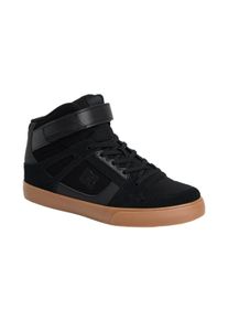 Sneaker DC Shoes "Pure High-Top EV", M&auml;dchen, Gr. 3(34), schwarz (schwarz, gum), Obermaterial:Obermaterial: Leder / Futter: Textil / Au&szlig;ensohle: Gummi;, Schuhe Sneaker