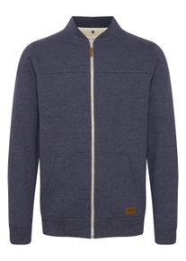 Sweatjacke Blend "Sweatjacke BHArco", Herren, Gr. S, blau (navy), Obermaterial: 60% Baumwolle CO. 40% Polyester PES., Sweatjacken Sweatjacke