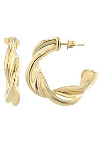 Adelia&acute;s Paar Creolen ADELIA&acute;S "Damen Ohrringe &iquest; Creole aus Edelstahl", gold, Ohrringe, Damen, Edelstahl, Paar Creolen