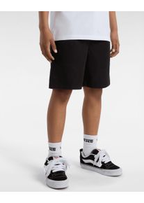 Shorts Vans "RANGE ELASTIC WAIST SHORT II", Herren, Gr. XL, N-Gr, schwarz, Obermaterial: 98% Baumwolle, 2% Nylon, Hosen Shorts, mit elastischem Bund, sportlicher Stil, leichtes Design