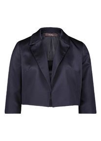 Jackenblazer Vera Mont "Blazer-Jacke ohne Verschluss", Damen, Gr. 36, blau (night sky), Obermaterial: 100% Polyester PES., Blazer Jackenblazer