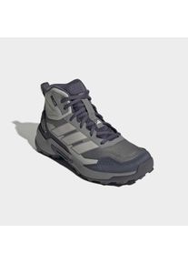 Wanderschuh adidas terrex "TERREX EASTRAIL 3 MID CLIMAPROOF", Herren, Gr. 38,5, grau three, grau one, aurora onix, Synthetik, Textil, Schuhe Wanderschuh, wasserdicht