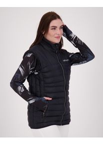 Funktionsweste DEPROC Active "GILMOUR II VEST", Damen, Gr. 44L, grau (anthrazit), 100% Polyester, Westen Funktionsweste, auch in Gro&szlig;en Gr&ouml;&szlig;en erh&auml;ltlich