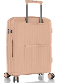 Hartschalen-Trolley Heys "AirLite, verschiedene Gr&ouml;&szlig;en und Farben", Damen, Gr. B/H/T: 41cm x 53cm x 22cm 47 l, beige (creme), Polypropylen, Koffer Hartschalen-Trolley, Heys Hartschalen-Koffer TSA Schloss