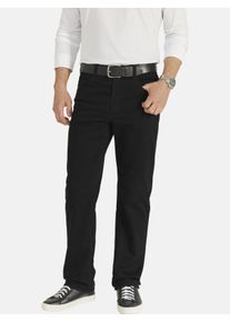 Thermohose Babista "Thermohose MODAAZZURRO", Herren, Gr. 28, N-Gr, schwarz, Obermaterial: 97% Baumwolle CO. 3% Elasthan EL., Hosen Thermohose