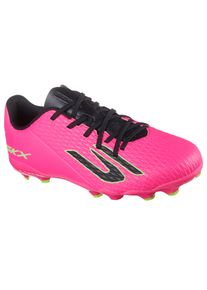 Fu&szlig;ballschuh Skechers "JR YOUTH FG, Skechers Skx_2 Jr Youth Mg", Kinder, Gr. 32, pkbk pink, Lederimitat, Schuhe Fu&szlig;ballschuh, Kunstrasenschuh unterst&uuml;tzt multidirektionale Bewegungen