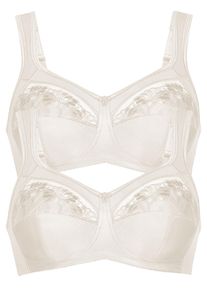 Entlastungs-BH Anita "Entlastungs BH Safina", Damen, Gr. 85, Cup G, beige (crystal crystal), Obermaterial: 50% Polyamid PA. 25% Polyester PES. 10% Elasthan EL. 10% Viskose CV. 5% Baumwolle CO., BHs Entlastungs-BH