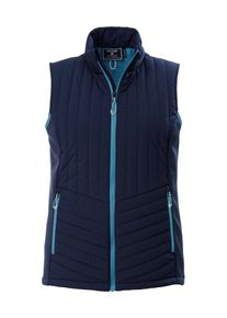 Funktionsweste Killtec "KOS 70 WMN VST", Damen, Gr. 48, nachtblau, Obermaterial: 100% Polyester;Obermaterial 2: 90% Polyester, 10% Elasthan;Futter: 100% Polyester;F&uuml;llung: 100% Polyester, Westen Funktionsweste, Hybridweste, wasserabweisend, leicht gef&uuml;ttert