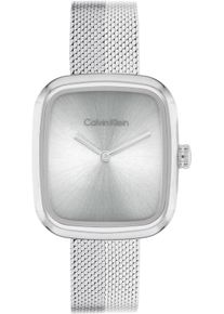 Quarzuhr Calvin Klein "CK ADORE", edelstahlfarben, Armbanduhren, Damen, Quarzuhr, Armbanduhr, Damenuhr, Edelstahlarmband, analog