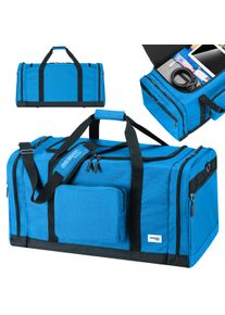DeubaXXL DE Reisetasche Blau 90L 104055