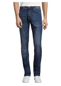5-Pocket-Jeans Tom Tailor "Josh", Herren, Gr. 31, L&auml;nge 30, grau (mid stone), Denim/Jeans, Obermaterial: 98% Baumwolle, 2% Elasthan, slim fit lang, Jeans 5-Pocket-Jeans, in Used-Waschung