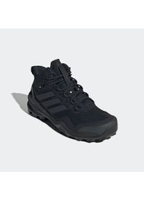 Wanderschuh adidas terrex "TERREX SKYCHASER MID GORE-TEX", Herren, Gr. 41, schwarz (core schwarz, core schwarz, carbon), Synthetik, Textil, Schuhe Wanderschuh, wasserdicht dank Gore-Tex Membrane
