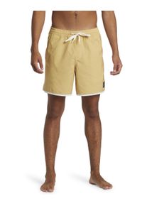 Boardshorts Quiksilver "Original Scallop Volley 17", Herren, Gr. XL, fall leaf, Obermaterial:45% Microfaser, 43% Microfaser, 8% Walkfrottier, 4% Elasthan;, Hosen Boardshorts