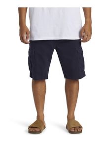 Bermudas Quiksilver "Crucial Battle Cargo", Herren, Gr. 28XS, blau (schwarz navy), Obermaterial:100% Walkfrottier;, Hosen Bermudas