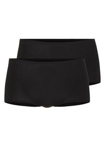 Slip Calida "Slip Panty-Slip Natural Comfort 2P 2er Pack", Herren, Gr. 40-42, schwarz, Obermaterial: 92% Baumwolle CO. 8% Elasthan EL., Unterhosen Slip