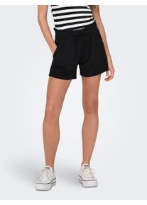 Jacqueline de Yong Shorts JDY "JDYNEW CATIA SHORTS JRS NOOS", Damen, Gr. S (36), N-Gr, schwarz, Web, Obermaterial: 95% Polyester, 5% Elasthan, regular fit, Hosen Shorts