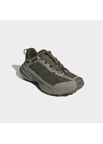 Wanderschuh adidas terrex "TERREX FREEHIKER SL GORE-TEX", Herren, Gr. 47, olive strata, night cargo, silber pebble, Textil, Schuhe Wanderschuh, wasserdicht dank Gore-Tex Membrane