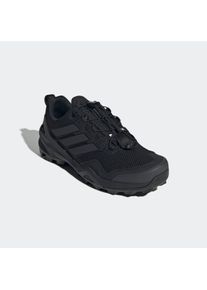 Wanderschuh adidas terrex "TERREX SKYCHASER GORE-TEX", Herren, Gr. 42, schwarz (cschwarz, cschwarz, carbon), Synthetik, Textil, Schuhe Wanderschuh, wasserdicht dank Gore-Tex Membrane