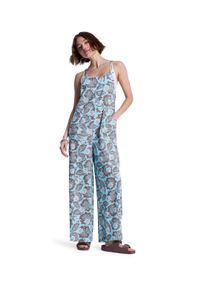 Jumpsuit Roxy "Hibiscus Haze", Damen, Gr. M, US-Gr&ouml;&szlig;en, braunie hibiscus hype, Obermaterial: 60% Walkfrottier, 40% Viskose;, Overalls Jumpsuit