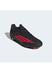 Fu&szlig;ballschuh adidas Performance "F50 LEAGUE FIRM GROUND/MULTI GROUND", Gr. 46, core schwarz, lucid rot, core schwarz, Synthetik, Textil, Schuhe Fu&szlig;ballschuh, f&uuml;r viele verschiedene B&ouml;den geeignet