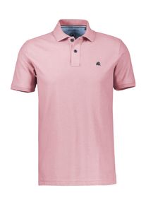Poloshirt Lerros "Poloshirt mit COOL & DRY in GROSSEN GR&Ouml;SSEN", Herren, Gr. 4XL, vivid rose, 60% Baumwolle, 40% Polyester, ohne Ausschnitt, Shirts Poloshirt, &Uuml;bergr&ouml;&szlig;e, Feuchtigkeitsregulierend, angenehm k&uuml;hl, Pflegeleicht