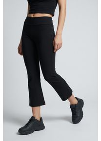 Jazzpants Only Play "ONPFOLD LIFE MW JAZZ JRS PNT CUR NOOS", Damen, Gr. 52/54, N-Gr, schwarz, Jersey, Obermaterial: 92% Baumwolle, 8% Elasthan, unifarben, bequem wadenlang, Hosen Jazzpants, Gro&szlig;e Gr&ouml;&szlig;en, Topseller