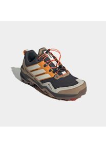Wanderschuh adidas terrex "TERREX SKYCHASER GORE-TEX", Herren, Gr. 42,5, carbon, sanftes wei&szlig;, pure tangerine, Synthetik, Textil, Schuhe Wanderschuh, wasserdicht dank Gore-Tex Membrane