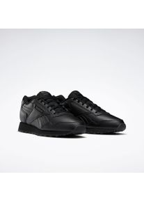 Sneaker Reebok CLASSIC "REEBOK GLIDE", Damen, Gr. 36, schwarz, Leder, Synthetik, Schuhe Sneaker