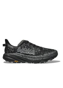 Trailrunningschuh Hoka One One "Speedgoat 6 Gore-Tex", Herren, Gr. 42, schwarz, outer orbit, Textil, Schuhe Trailrunningschuh, wasserdichter Trailrunningschuh