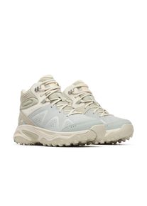 Wanderschuh Merrell "YOKOTA 3 MID GORE-TEX", Damen, Gr. 40,5, calcite, Leder, Synthetik, Schuhe Wanderschuh, wasserdicht dank Gore-Tex Membrane