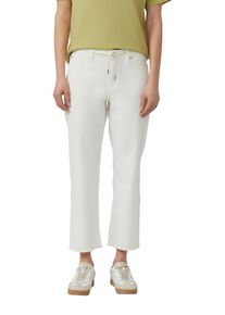 7/8-Jeans s.Oliver "Style Karolin", Damen, Gr. 46, N-Gr, wei&szlig;, Denim/Jeans, Obermaterial: 98% Baumwolle, 2% Elasthan, unifarben, normal 7/8-L&auml;nge, Jeans 7/8-Jeans, mit Kordelzug und Stretch, Topseller