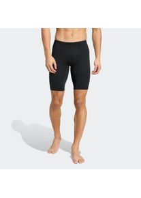 Badehose adidas Performance "RIPSTREAM TEAM SWIM JAMMER", Herren, Gr. 10, N-Gr, schwarz, Obermaterial: 100% Polyester, Badehosen Badehose