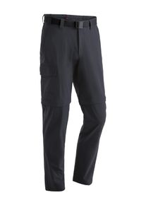 Outdoorhose Maier Sports "Torid slim zip", Herren, Gr. 62, Normalgr&ouml;&szlig;en, schwarz, 90% Polyamid, 10% Elasthan, Hosen Outdoorhose, Herren Zip-Off Wanderhose, atmungsaktive Trekkinghose, Slim Fit